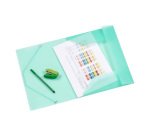 Chemise à élastique 3 rabats plastique Viquel Propysoft 24,5 x 32 cm dos 1,5 cm