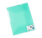 Chemise à élastique 3 rabats plastique Viquel Propysoft 24,5 x 32 cm dos 1,5 cm
