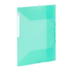 Chemise à élastique 3 rabats plastique Viquel Propysoft 24,5 x 32 cm dos 1,5 cm