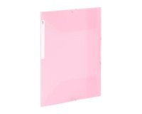 Chemise à élastique 3 rabats plastique Viquel Propysoft 24,5 x 32 cm dos 1,5 cm