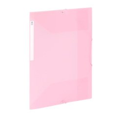 Chemise à élastique 3 rabats plastique Viquel Propysoft 24,5 x 32 cm dos 1,5 cm