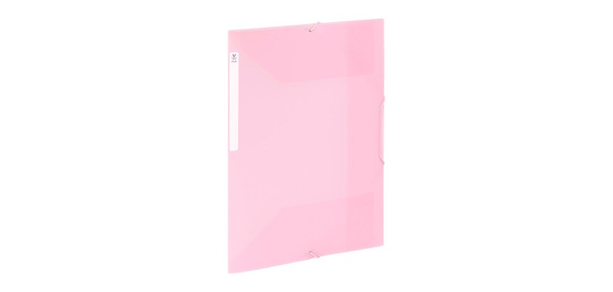 Chemise à élastique 3 rabats plastique Viquel Propysoft 24,5 x 32 cm dos 1,5 cm