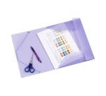 Chemise à élastique 3 rabats plastique Viquel Propysoft 24,5 x 32 cm dos 1,5 cm