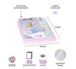 Protège-documents Viquel Propyglass polypropylène A4 60 pochettes - 120 vues