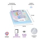 Protège-documents Viquel Propyglass polypropylène A4 60 pochettes - 120 vues