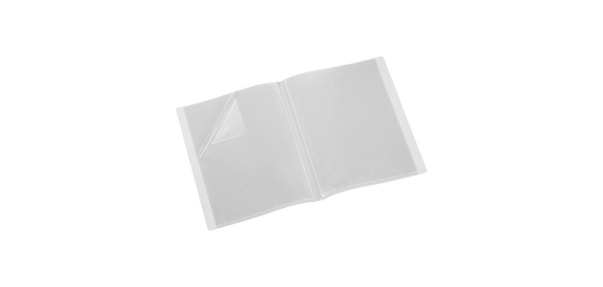 PORTE VUES PERSONNALISABLE 80 VUES PROPYSOFT INCOLORE