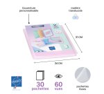 Protège-documents Viquel Propysoft polypropylène personnalisable A4 30 pochettes - 60 vues