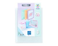 Protège-documents Viquel Propysoft polypropylène personnalisable A4 30 pochettes - 60 vues - Incolore