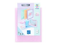 Protège-documents Viquel Propysoft polypropylène personnalisable A4 30 pochettes - 60 vues, rose