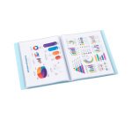 Protège-documents Viquel Propysoft polypropylène personnalisable A4 30 pochettes - 60 vues