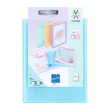 Protège-documents Viquel Propysoft polypropylène personnalisable A4 30 pochettes - 60 vues, bleu