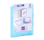 Chemise à élastique 3 rabats plastique personnalisable Viquel Propysoft 24,5 x 32 cm dos 1,5 cm