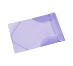 Chemise à élastique 3 rabats plastique personnalisable Viquel Propysoft 24,5 x 32 cm dos 1,5 cm