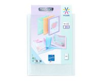 PORTE VUES PERSONNALISABLE 40 VUES PROPYSOFT INCOLORE