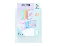 Protège-documents Viquel Propyglass polypropylène A4 60 pochettes - 120 vues - Incolore