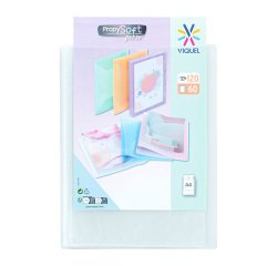 Protège-documents Viquel Propyglass polypropylène A4 60 pochettes - 120 vues