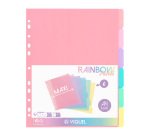 INTERCALAIRES 6 POSITIONS AA MAXI - RAINBOW PASTEL