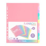 INTERCALAIRES 12 POSITIONS AA MAXI  - RAINBOW PASTEL