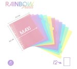 INTERCALAIRES 12 POSITIONS AA MAXI  - RAINBOW PASTEL