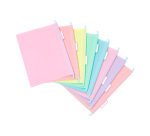BOÎTE GARNIE DE 8 DOSSIERS SUSPENDUS EASYCASE A4  - RAINBOW PASTEL