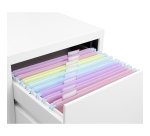 8 DOSSIERS SUSPENDUS A4 - RAINBOW PASTEL