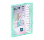Trieur plastique Viquel Propysoft 12 divisions 25,5 x 32,5 cm