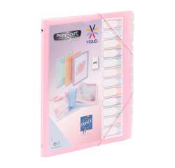 Trieur plastique Viquel Propysoft 12 divisions 25,5 x 32 cm