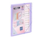 Trieur plastique Viquel Propysoft 12 divisions 25,5 x 32 cm