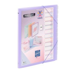 Trieur plastique Viquel Propysoft 12 divisions 25,5 x 32 cm