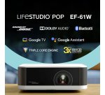 Epson Lifestudio Pop EF-61W Videoprojektor Standardbrennweite 700 ANSI Lumen 3LCD 1080p (1920x1080) Schwarz, Weiß