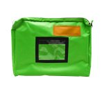 Sacoche navette courrier avec soufflet Wonday 34 x 44 cm, vert