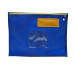 Sacoche navette courrier Wonday 30 x 40 cm, bleu
