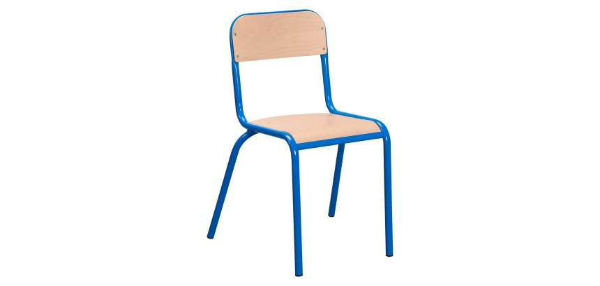 Lot de 2 chaises scolaires SE - taille 6 - CM2/Collège/lycée