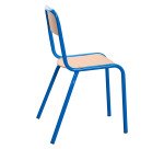 Lot de 2 chaises scolaires SE - taille 6 - CM2/Collège/lycée