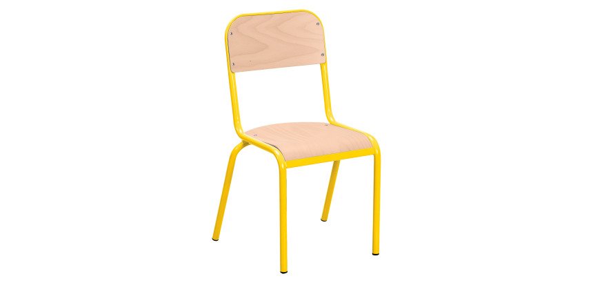 Chaise scolaire Ludo - Taille 3 - grande section maternelle