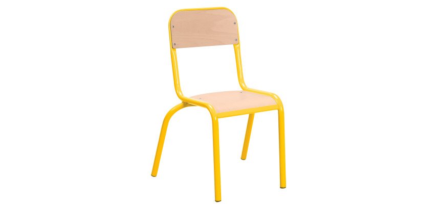 Chaise scolaire Ludo - Taille 4 - CP/CE1