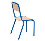 Lot de 2 chaises scolaires Ludo taille 3, maternelle grande section