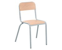 Chaise scolaire Ludo - Maternernelle au lycée - Taille 1 à 6