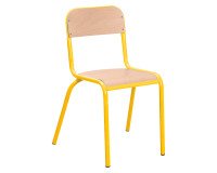 Chaise scolaire Ludo - Maternernelle au lycée - Taille 1 à 6