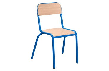 Set van 2 Ludo schoolstoelen - maat 5 - groep 5/6 - lak