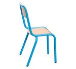 Lot de 2 chaises scolaires Ludo taille 2, maternelle moyenne section