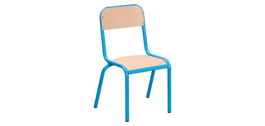 Lot de 2 chaises scolaires Ludo taille 2, maternelle moyenne section