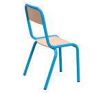 Lot de 2 chaises scolaires Ludo taille 2, maternelle moyenne section