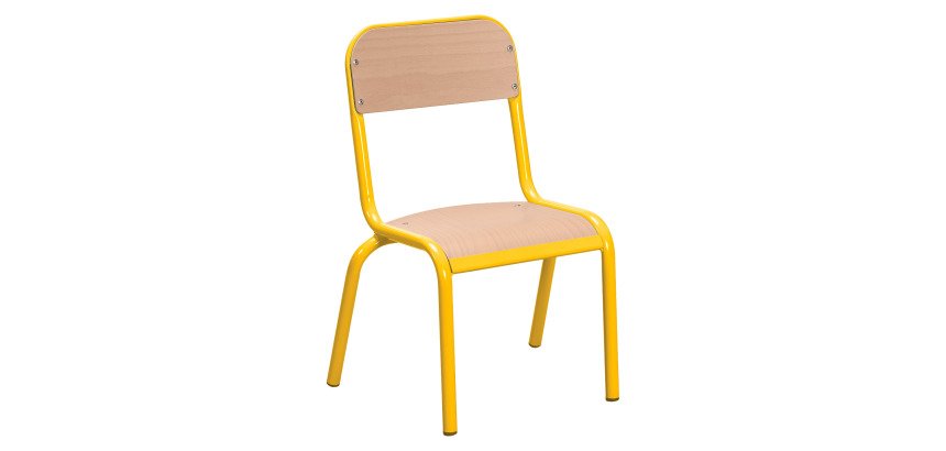 Chaise scolaire Ludo - Taille 1 - petite section maternelle