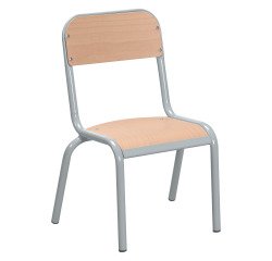 Lot de 2 chaises scolaires Ludo taille 1, maternelle petite section