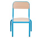 Lot de 2 chaises scolaires Ludo taille 1, maternelle petite section