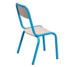 Lot de 2 chaises scolaires Ludo taille 1, maternelle petite section