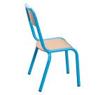 Lot de 2 chaises scolaires Ludo taille 1, maternelle petite section