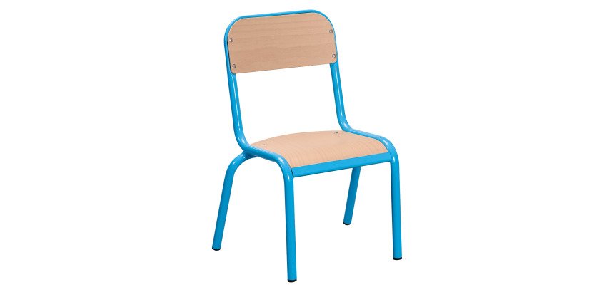 Lot de 2 chaises scolaires Ludo taille 1, maternelle petite section