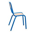 Lot de 2 chaises scolaires Ludo taille 4, CP/CE1